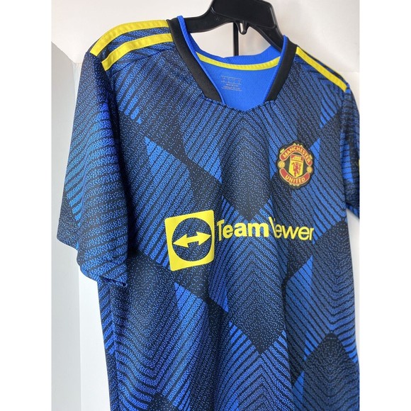 Manchester United UCL Third Jersey #14, Kendall,  Soccer, Small Unisex - Picture 10 of 12